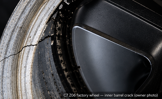Why Do Some C7 Corvette Wheels Crack? Z06 & Grand Sport Guide