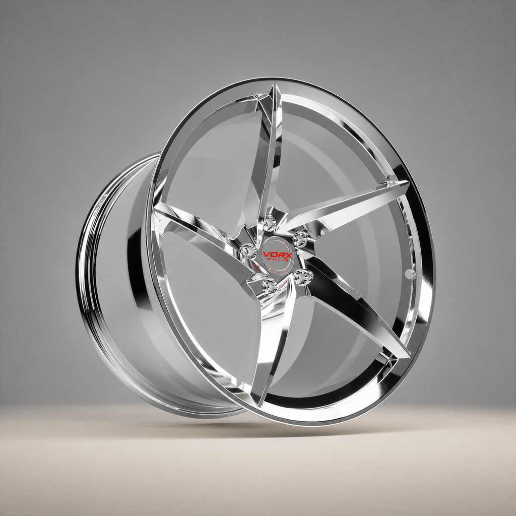 XFS-02 Monoblock 5-Spoke Forged Wheels