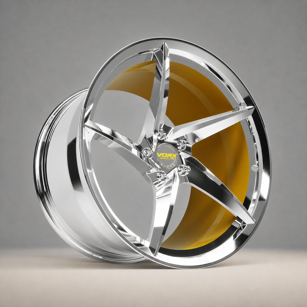 XFS-02 Monoblock 5-Spoke Forged Wheels