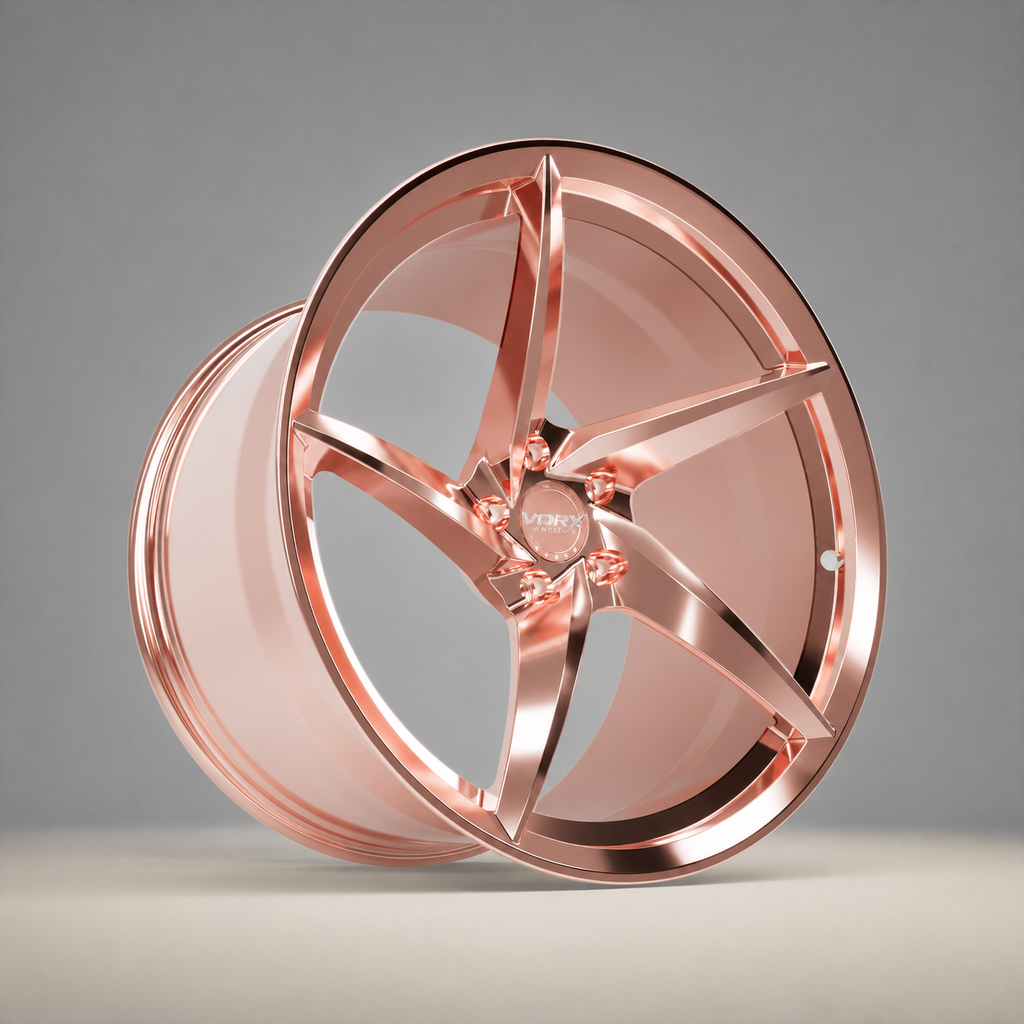 XFS-02 Monoblock 5-Spoke Forged Wheels