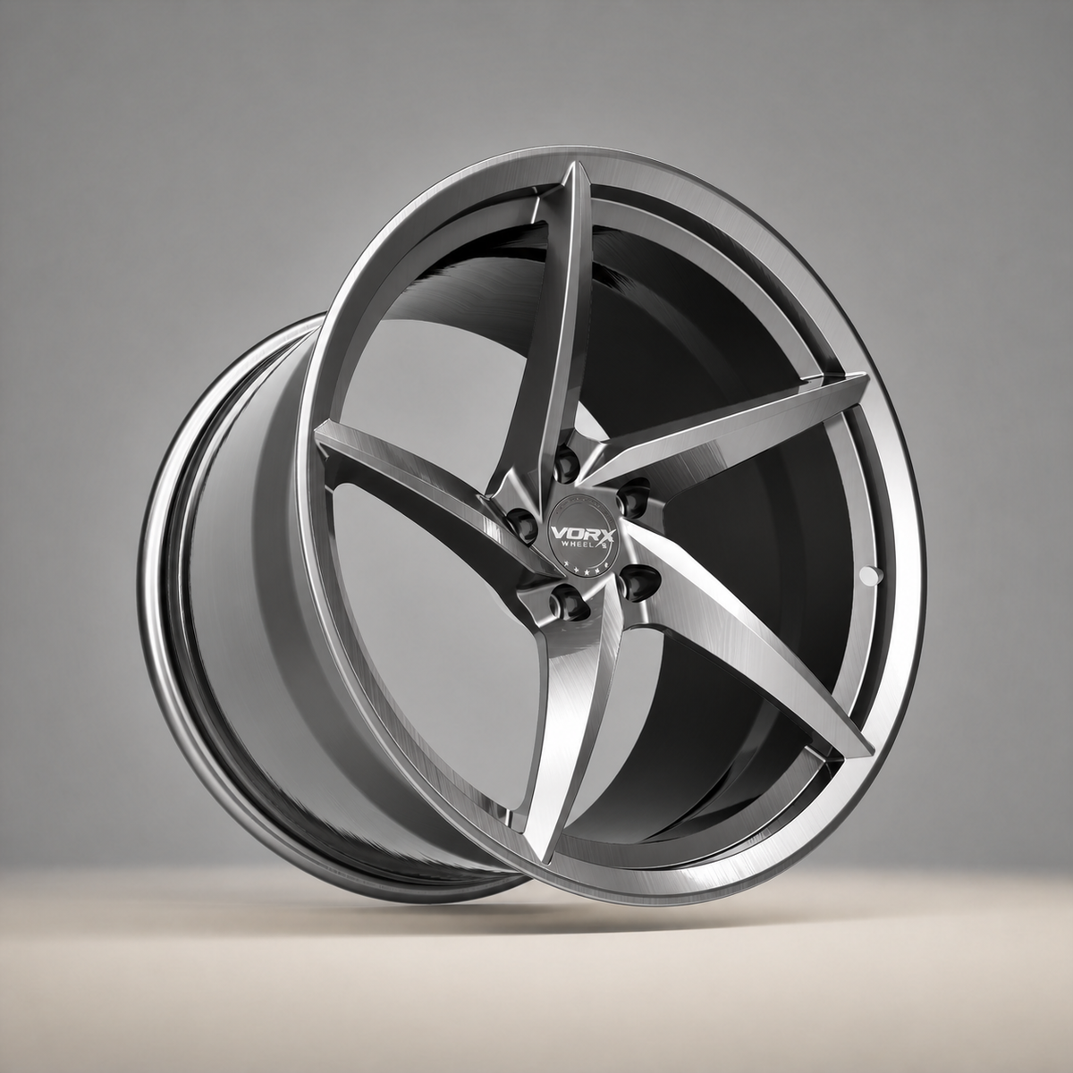 XFS-02 Monoblock 5-Spoke Forged Wheels