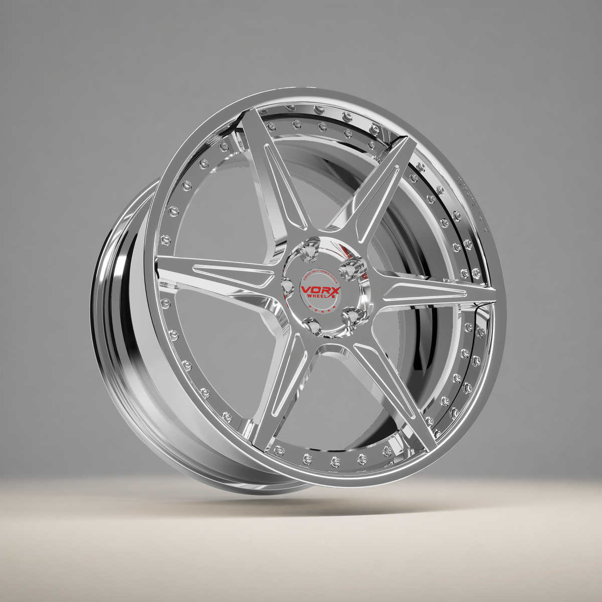 XDC-02 6-Spoke 2-Piece Forged Wheels