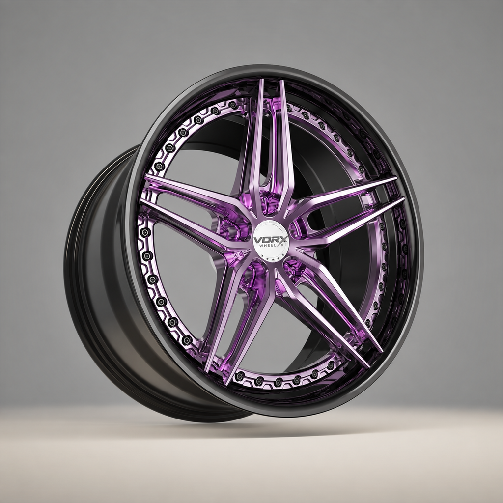 XFS-03 5-Spoke 2-Piece Forged Wheels