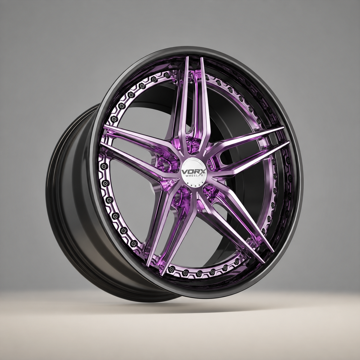 XFS-03 5-Spoke 2-Piece Forged Wheels