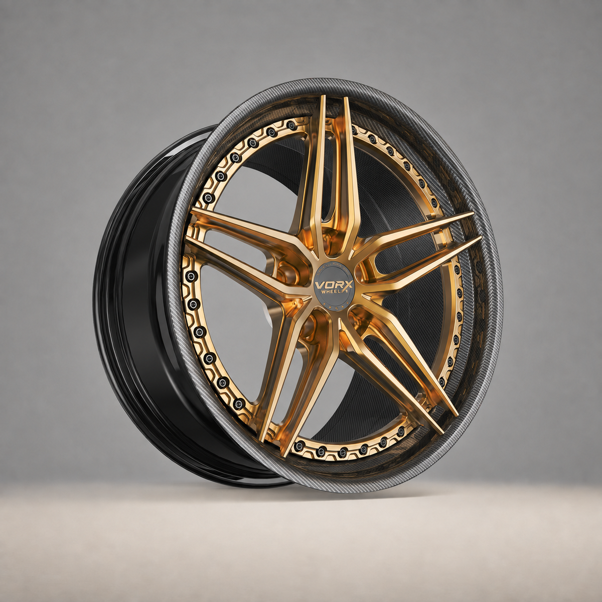 XFS-03 5-Spoke 2-Piece Forged Wheels
