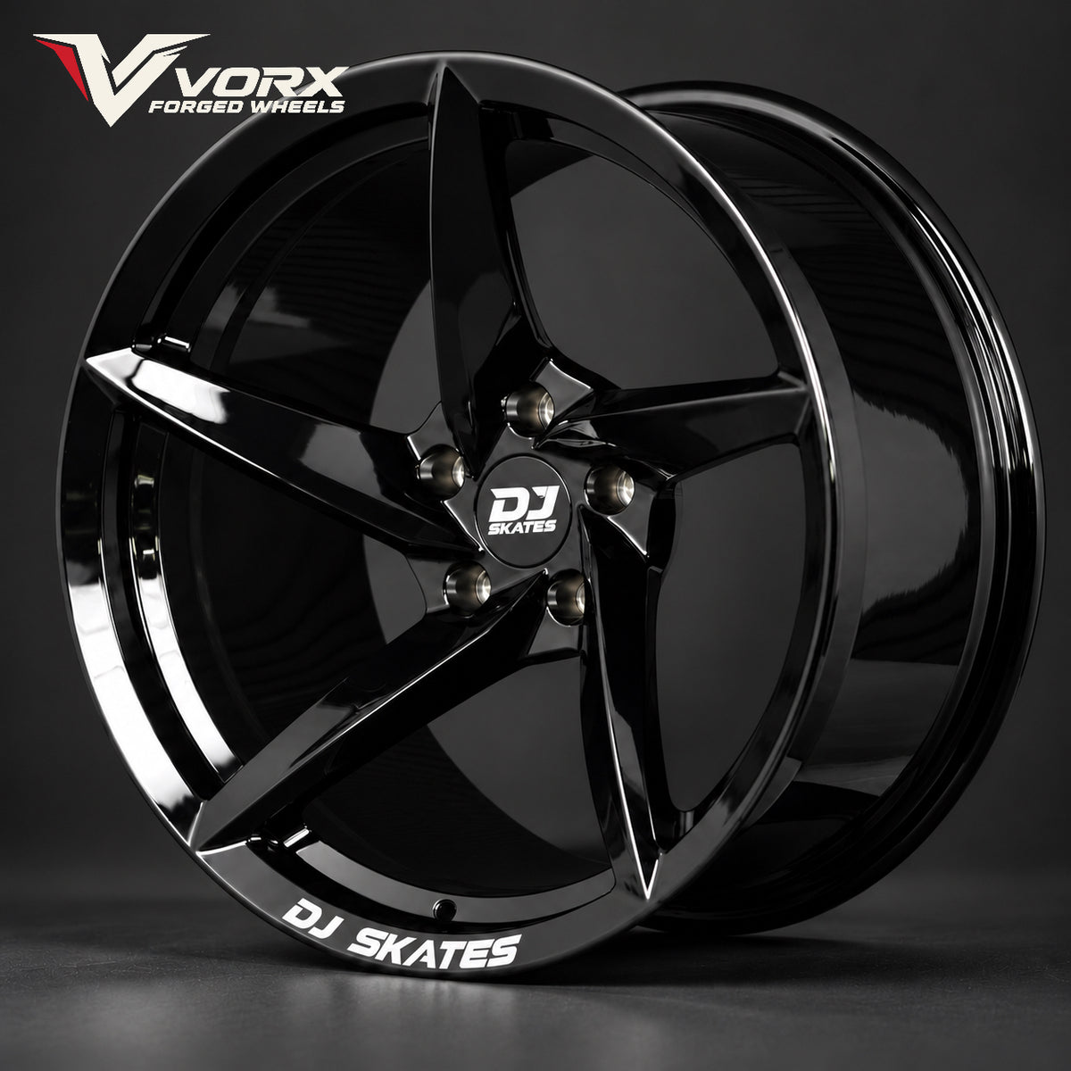 XFS-02 Custom 5-Spoke Forged Wheels For Tesla Model S