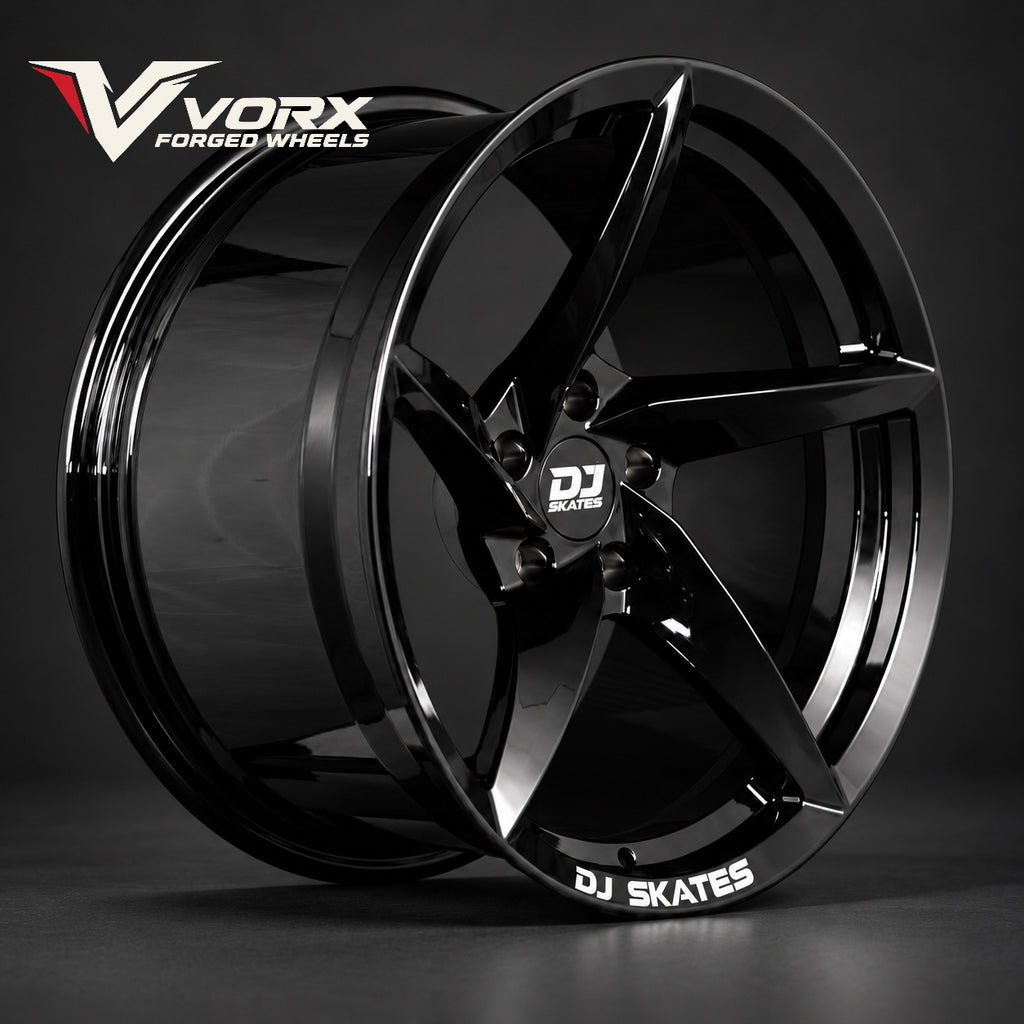 XFS-02 Custom 5-Spoke Forged Wheels For Tesla Model S