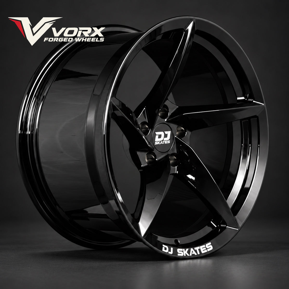 XFS-02 Custom 5-Spoke Forged Wheels For Tesla Model S