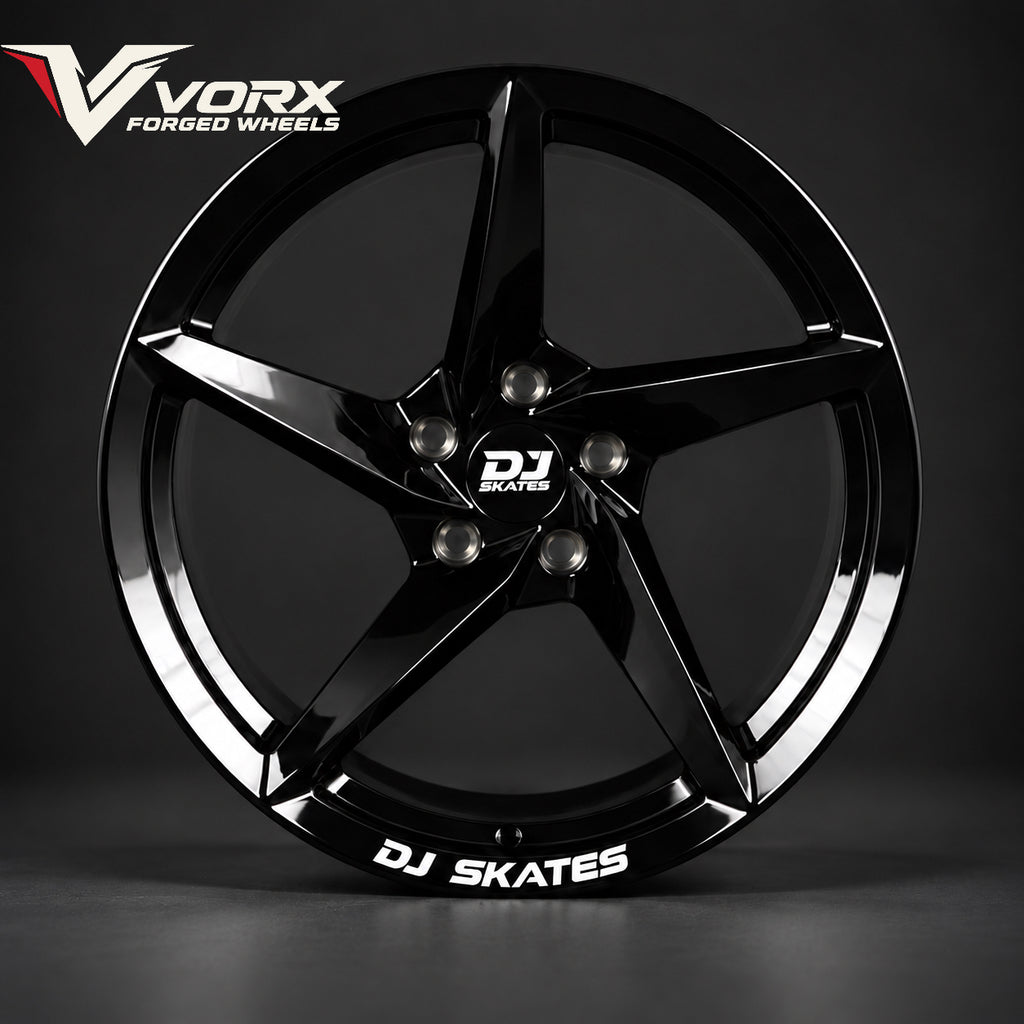 XFS-02 Custom 5-Spoke Forged Wheels For Tesla Model S