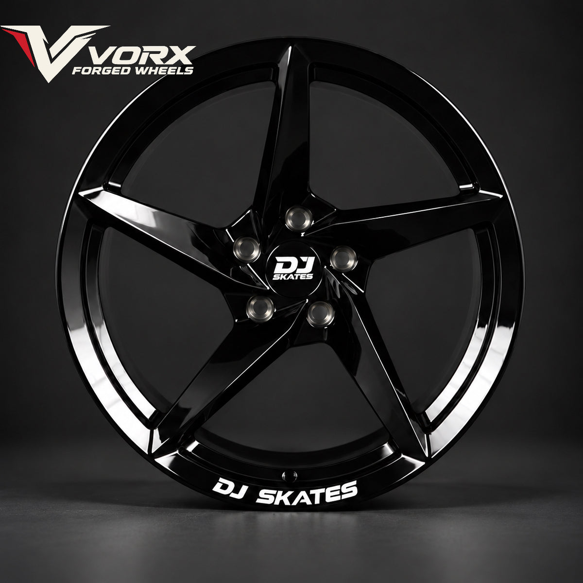 XFS-02 Custom 5-Spoke Forged Wheels For Tesla Model S