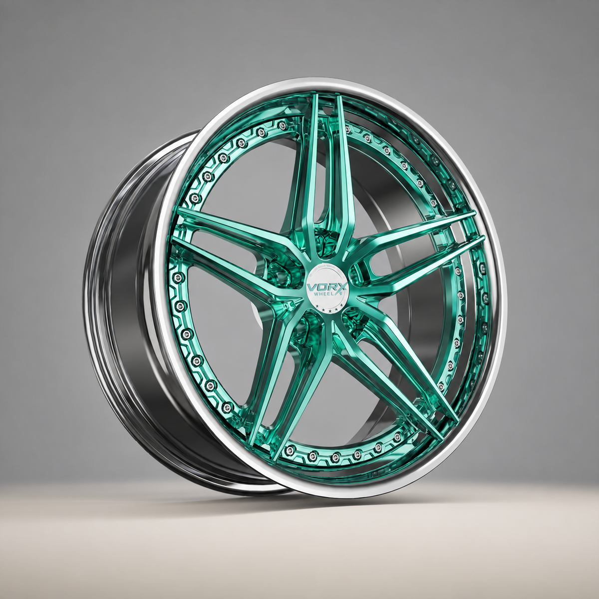 XFS-03 5-Spoke 2-Piece Forged Wheels