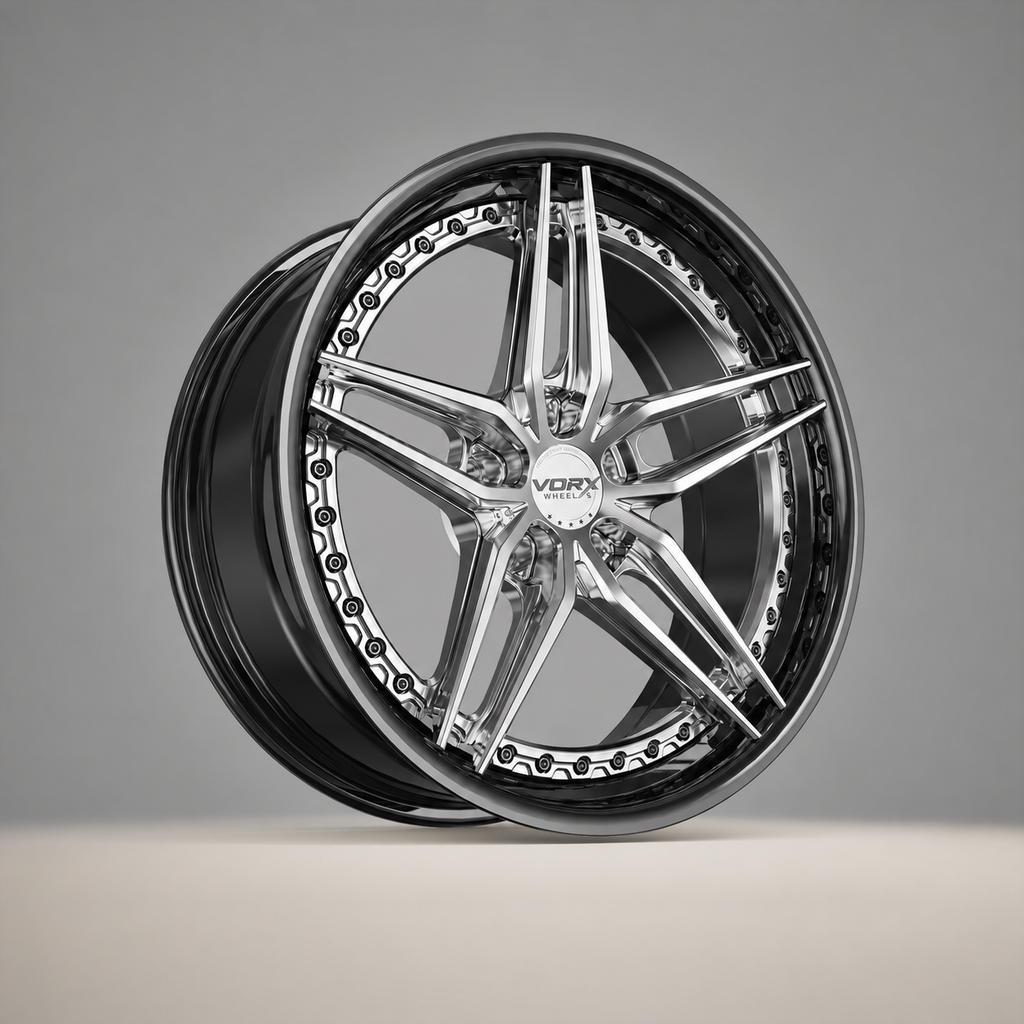 XFS-03 5-Spoke 2-Piece Forged Wheels