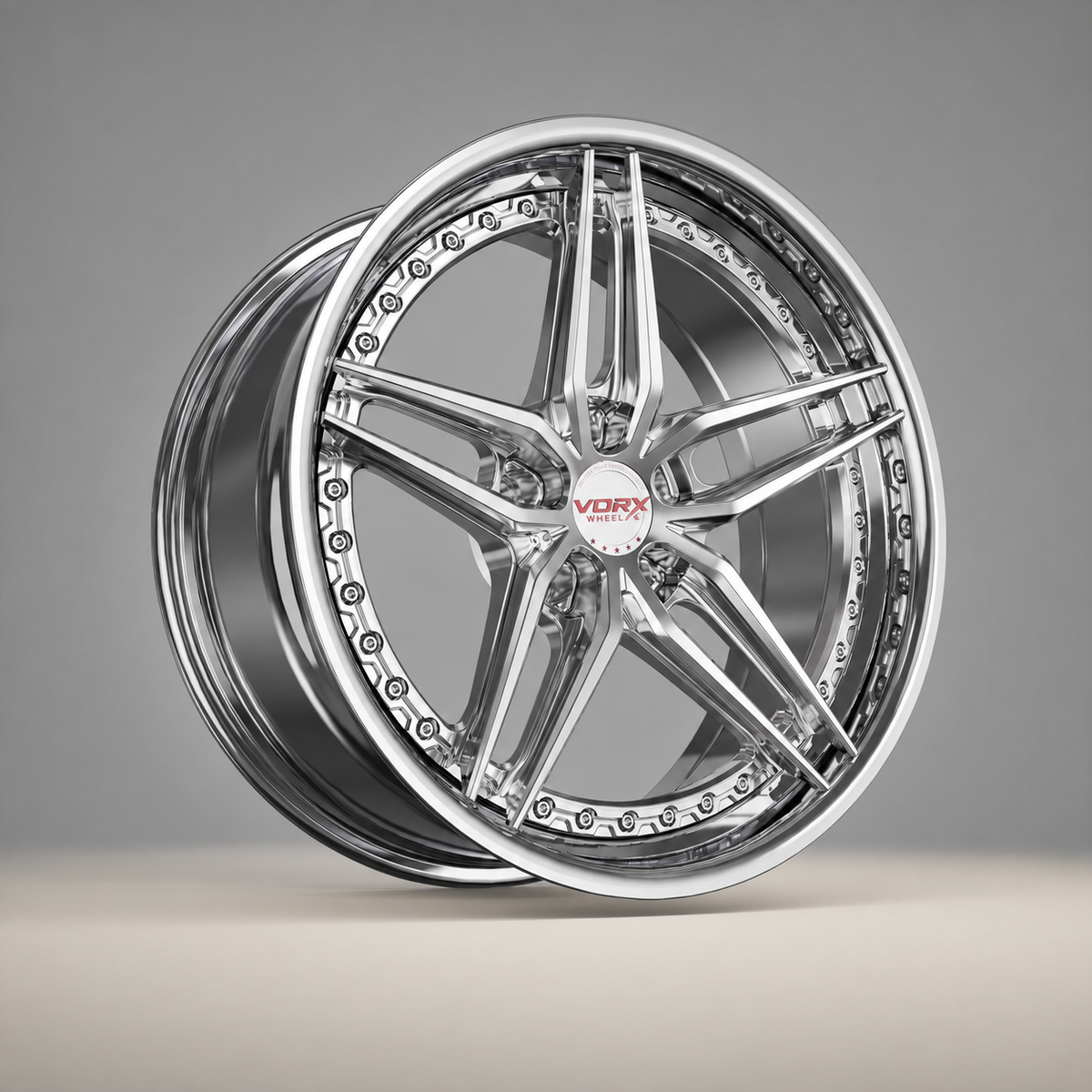 XFS-03 5-Spoke 2-Piece Forged Wheels